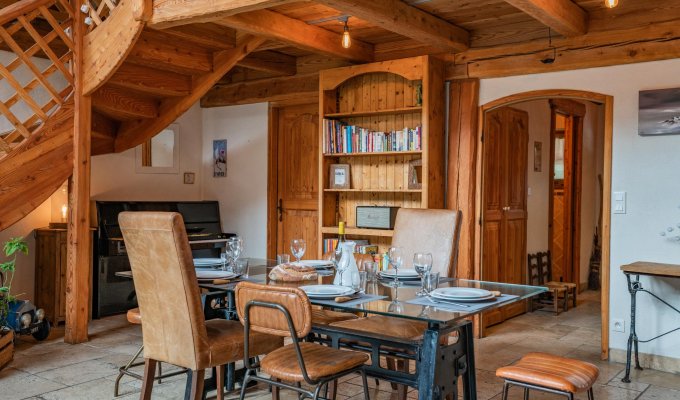 Serre Chevalier Luxury Chalet Rental near the slopes with Nordic bath
