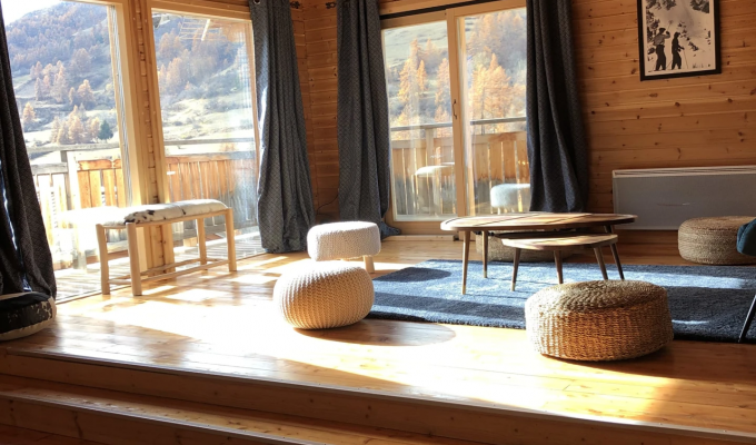 Vars Luxury Chalet Rental near slopes spa sauna Southern Alps