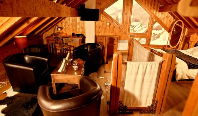 Serre Chevalier Luxury Chalet Rentals ski slopes french Alps