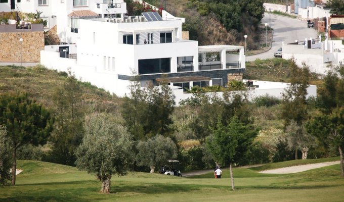Villa with views on golf club