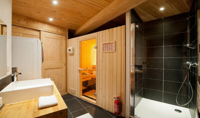 Serre Chevalier Luxury Chalet Rental near the slopes sauna and concierge services