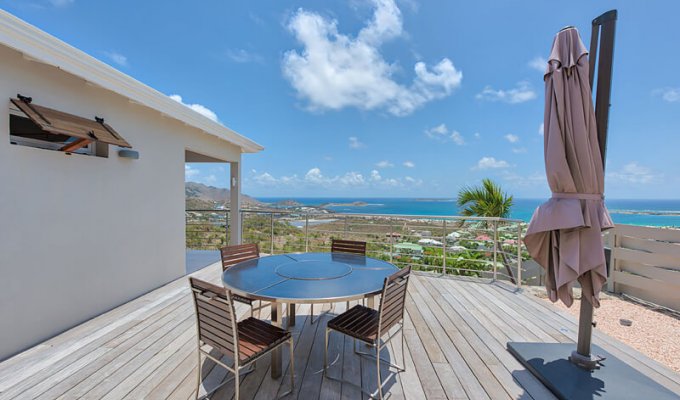 St Martin Orient Bay Villa rentals ocean view