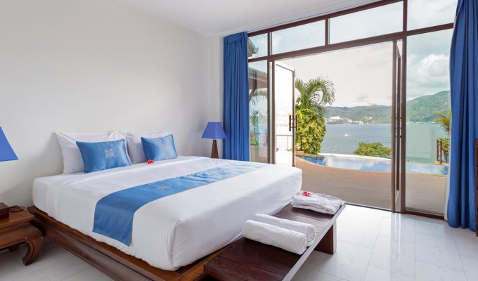 Phuket villa rental with private pool, staff and amazing seaview in Patong