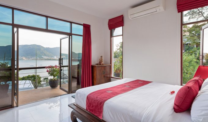 Phuket villa rental with private pool, staff and amazing seaview in Patong