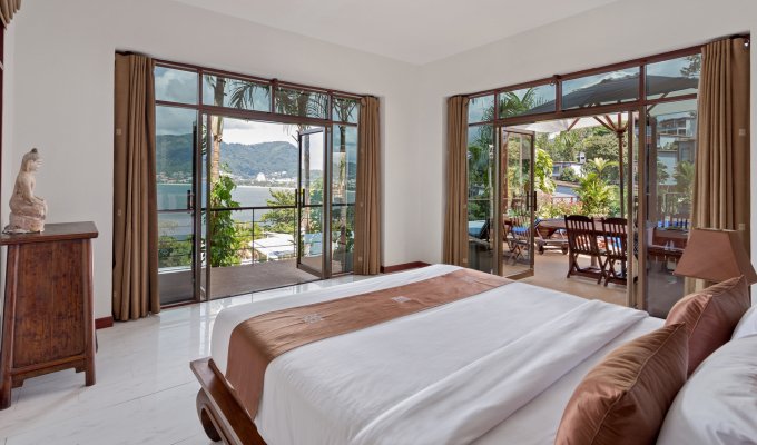 Phuket villa rental with private pool, staff and amazing seaview in Patong