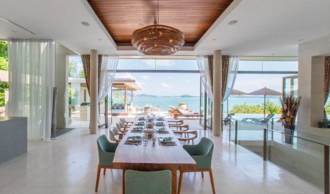 Phuket villa rental with private pool, staff and amazing oceanview in Cape Panwa