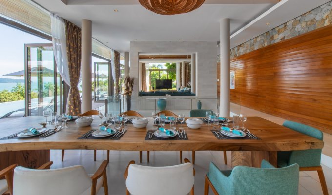 Phuket villa rental with private pool, staff and amazing oceanview in Cape Panwa