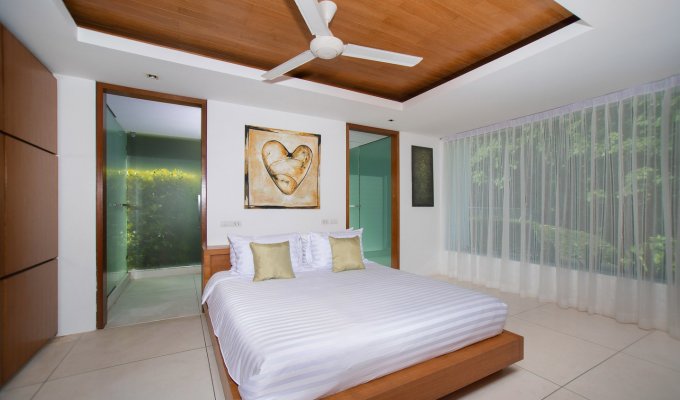 Phuket villa rental with private pool, staff and amazing oceanview in Cape Panwa