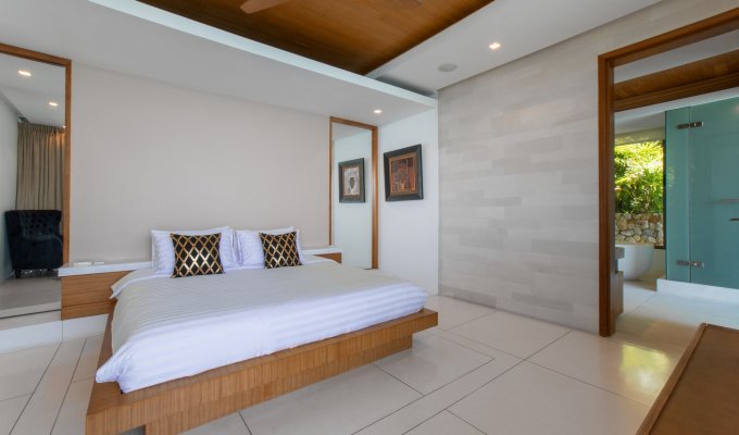 Phuket villa rental with private pool, staff and amazing oceanview in Cape Panwa