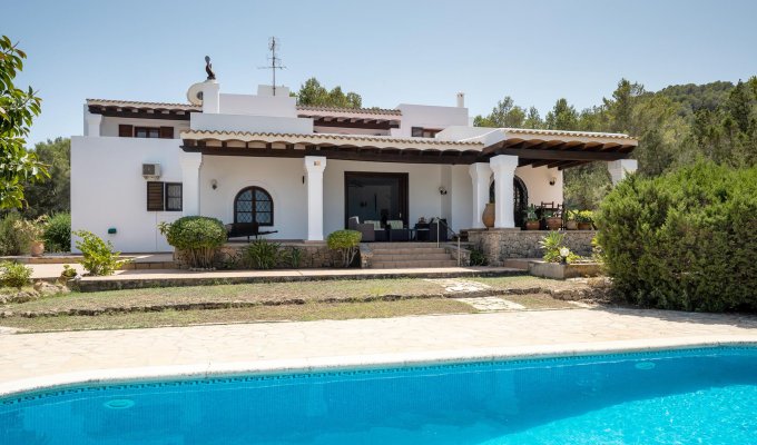 Seaview and mountain view 4-bedroom luxury Ibiza villa rental with private pool - Sant Agustí D´ Es Vedrà