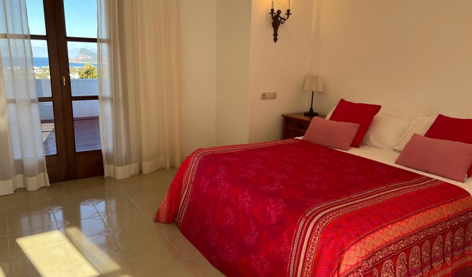 Seaview and mountain view 4-bedroom luxury Ibiza villa rental with private pool - Sant Agustí D´ Es Vedrà