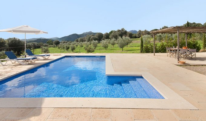 Iles Baleares Location villa luxe Majorque Inca piscine privée chauffée 