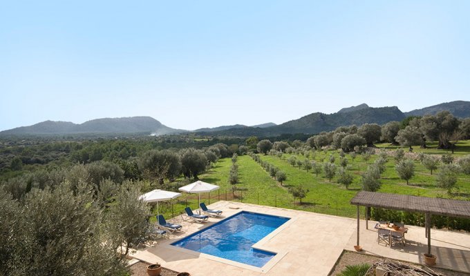 Iles Baleares Location villa luxe Majorque Inca piscine privée chauffée 