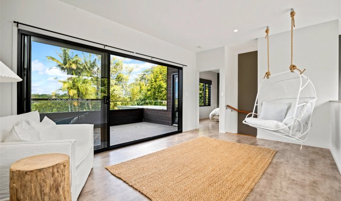 4-bedroom Newrybar Byron Bay villa with private pool and gorgeous view