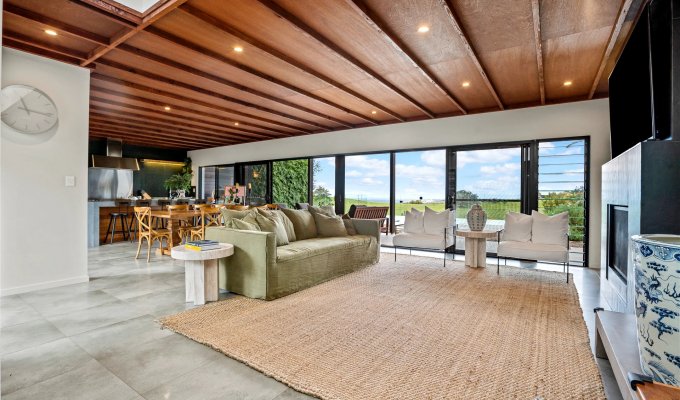 4-bedroom Newrybar Byron Bay villa with private pool and gorgeous view