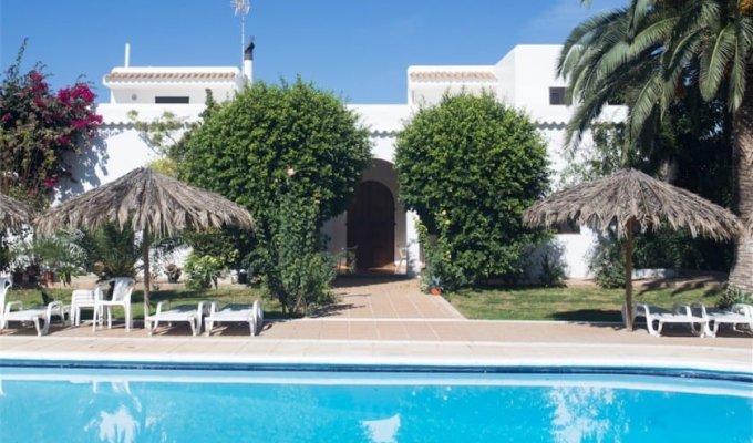 Luxury villa rental near Ibiza centre 11 persons private swimming pool in San Rafael