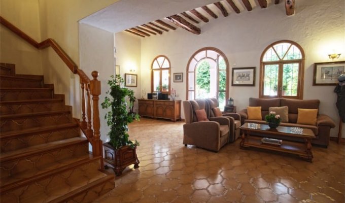 Luxury villa rental near Ibiza centre 11 persons private swimming pool in San Rafael