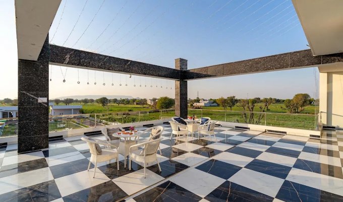 Rajasthan Jaipur villa rental with private pool, chef and breakfast