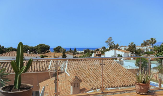 Sea view from the terrace