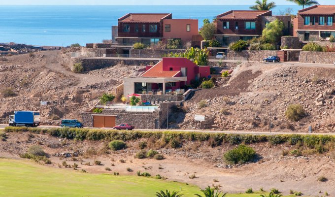 Canary Island villa rental in Maspalomas Gran Canaria private pool