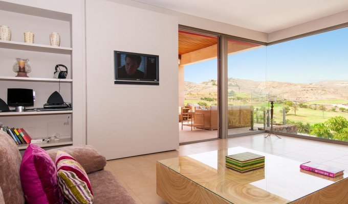 Canary Island villa rental in Maspalomas Gran Canaria private pool