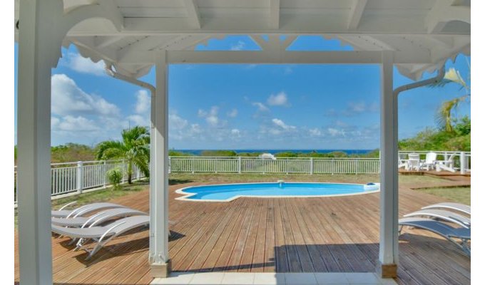 Guadeloupe Saint-François vacation home rental with private pool  200m from the beach