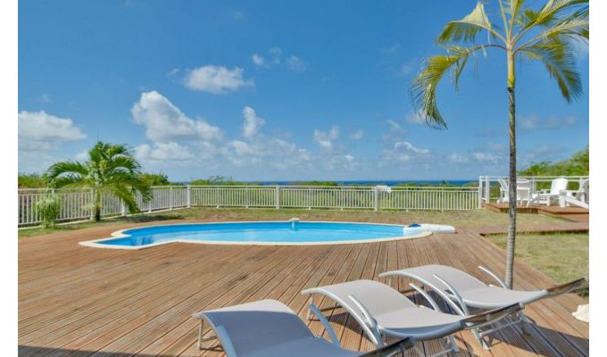 Guadeloupe Saint-François vacation home rental with private pool  200m from the beach