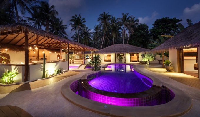 Thailand Vacation Rental Villa in Koh Phangan with private pool and staff included 