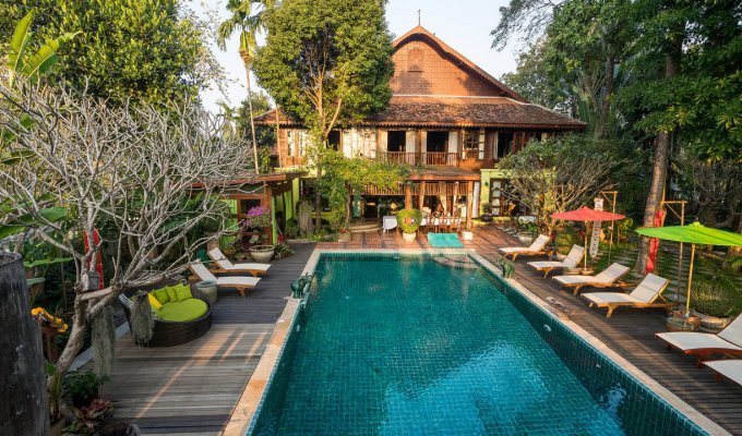 Thailand Vacation Rental Villa in Chiang Mai with private pool and staff included 