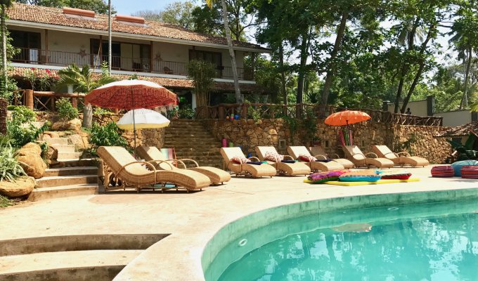 Sri Lanka Villa rental in Dikwella from beach private pool and staff