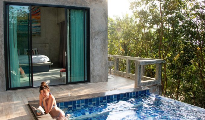 Thailand Vacation Rental Villa in Koh Lanta with private pool by the sea