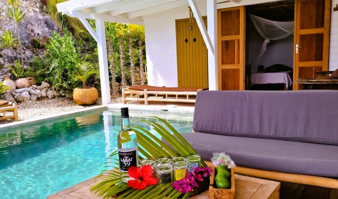 Marie Galante Guadeloupe villa rental with private pool sea view