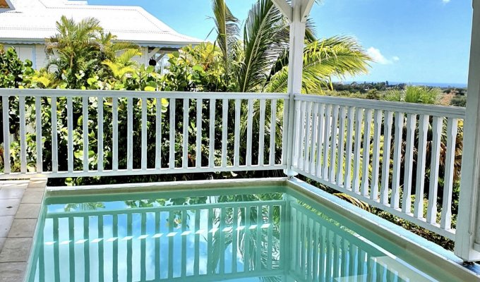 Marie Galante Guadeloupe villa rental with private pool sea view