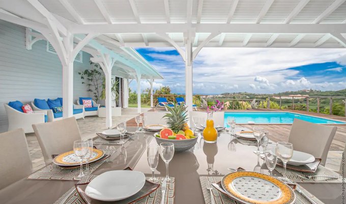 Martinique Le Vauclin Villa Rental private pool sea view