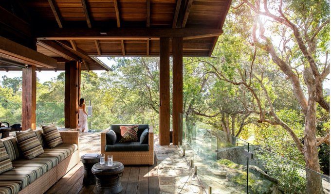 Luxury villa rental in Sydney, Australia, cabana style with private pool 