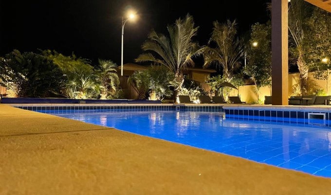 Eilat Israel Rental Villa private heated pool sea view