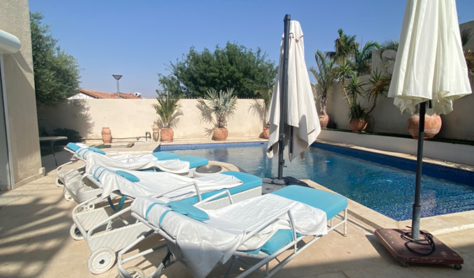 Israel Eilat Villa Vacation Rentals in the city centre with private pool  