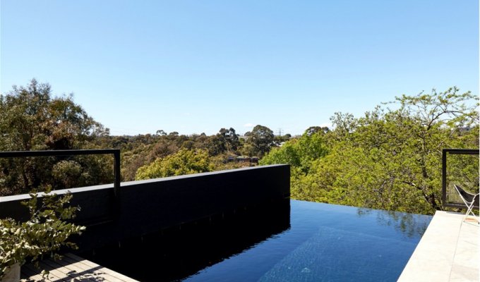 Luxury villa rental Melbourne Australia nature atmosphere with private pool 