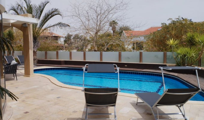 Israel Eilat Villa Vacation Rentals with private pool sea view