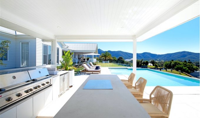 Luxury Villa Rental Mount Samson Australia with cinema room private pool and spacious living area 