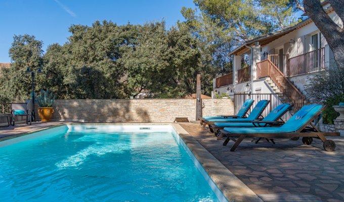 Languedoc villa holiday rentals near Montpellier private pool  
