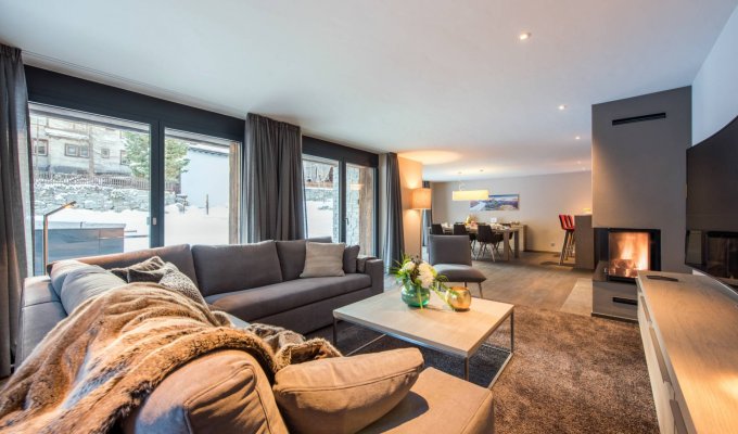 Zermatt luxury ski apartment rental