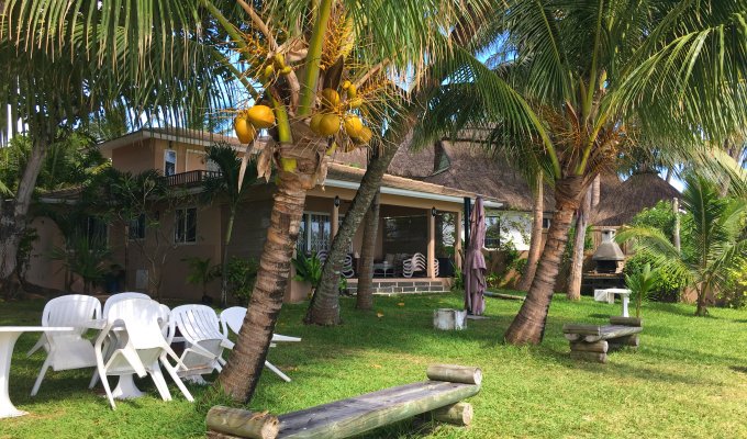 Mauritius Beach House rentals in Trou aux Biches close Grand Bay with Staff
