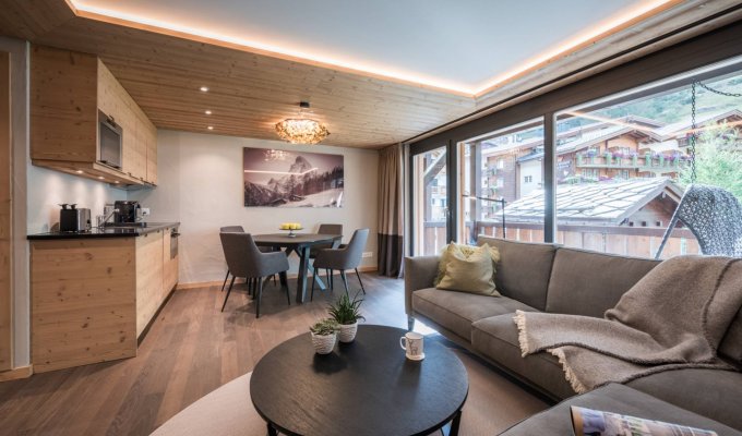 Zermatt luxury ski apartment rental