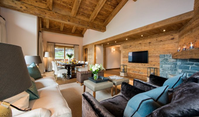 Verbier luxury ski chalet rental Pool Chef Chauffeur Concierge