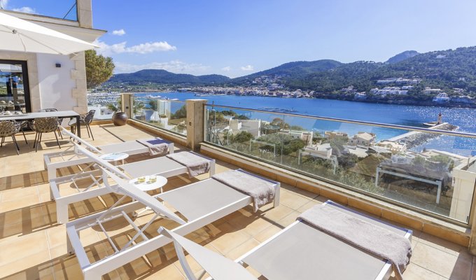 Luxury villa Andratx Port Mallorca private pool
