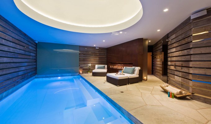 Verbier Luxury Ski Chalet Rental Heated Pool