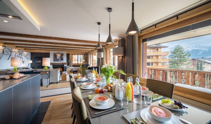 Verbier Luxury Ski Apartment Rental Sauna