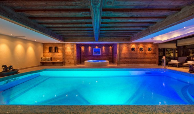 Verbier Luxury Ski Chalet Rental Pool Hammam Sauna Jacuzzi