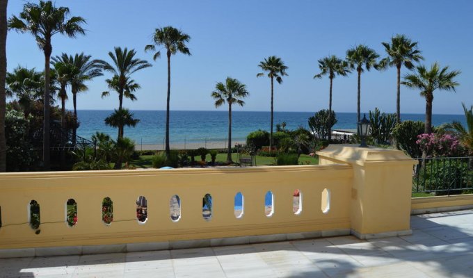 Sea view from upper terrace